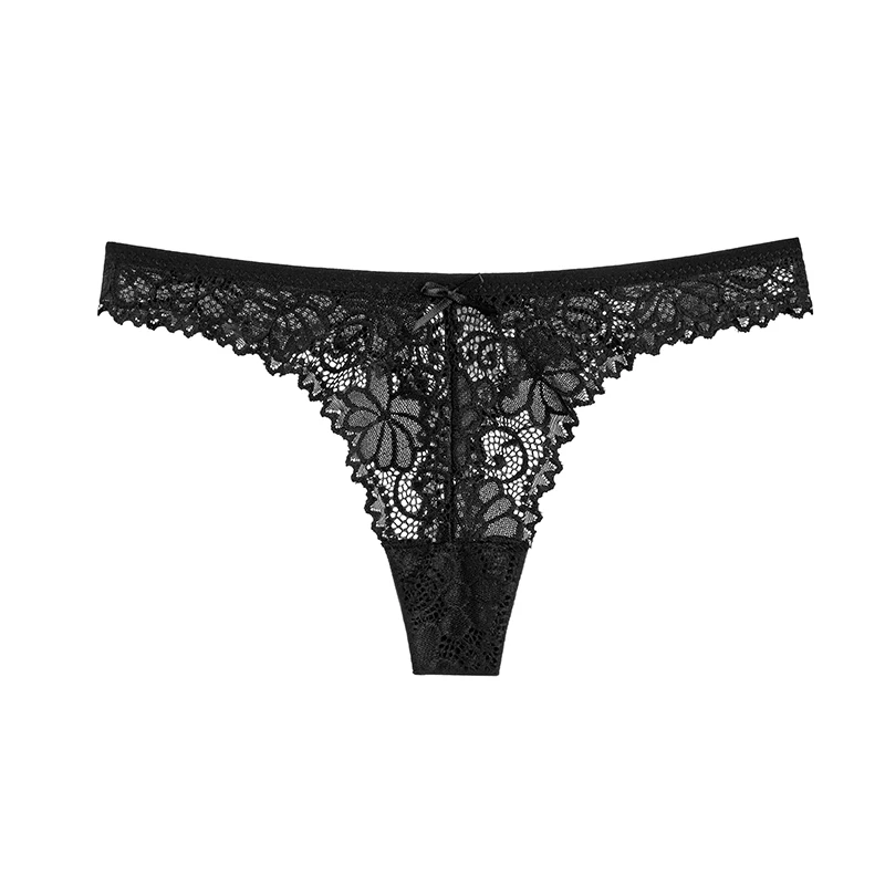 1Pcs Underwears For Woman Sexy Lace Thongs Female Panties Good Quality Woman Underwear Panty G-string T-back Intimates BANNIROU