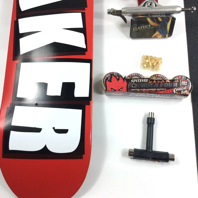 Complete Baker Of Professional Canadian Maple Skateboard Double Rocker High-Level Skaters 7.75 7.8 8.0 8.1 8.2 8.3 8.5 Size