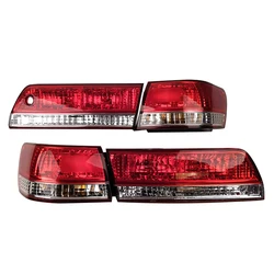 Lampa tylna samochodu Taillight dla Toyota MARK GX100 JZX100 tylne światło hamowania wskaźnik jazdy 1997 1998 1999 2000 4 sztuk