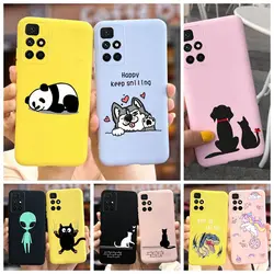 For Xiaomi Redmi 10 Case Cute Panda Cartoon Cover Soft Silicone Phone Case For Xiaomi Redmi 10 Redmi10 Cover Fundas Coque Bumper