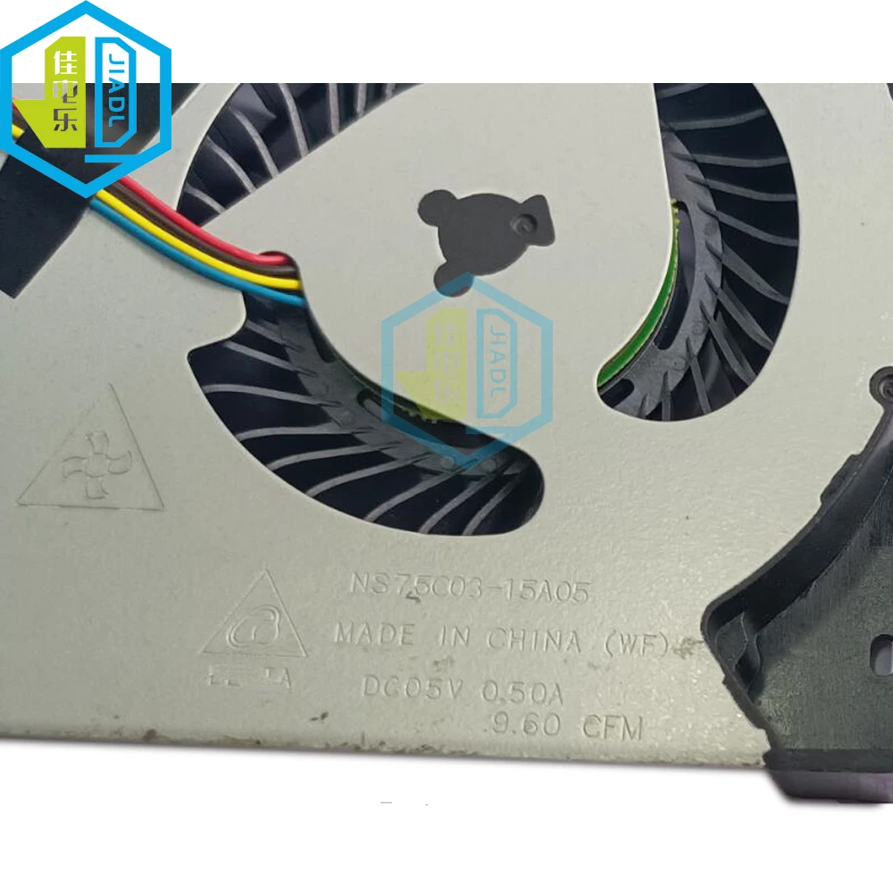 Cpu gpu ventiladores de refrigeração para dell precision 7510 m7510 7520 m7520 044pg6 0xntr8 NS75C03-15A05 NS75C04-15A06 computador portátil ventilador refrigerador