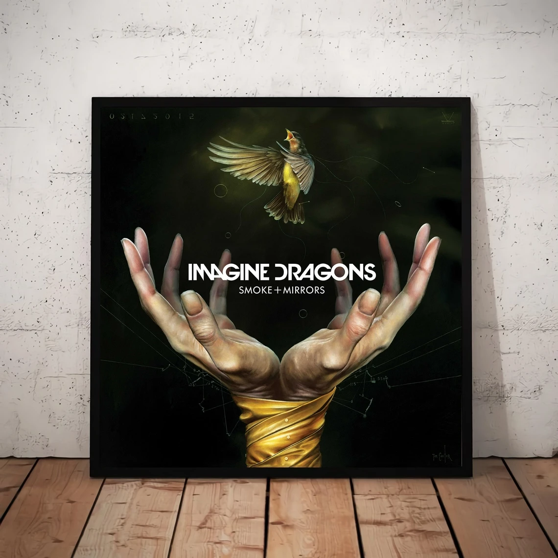 Imagine Dragons Smoke + Mirrors Music Album Poster Canvas Art Print Home Decoration Wall Painting (No Frame)