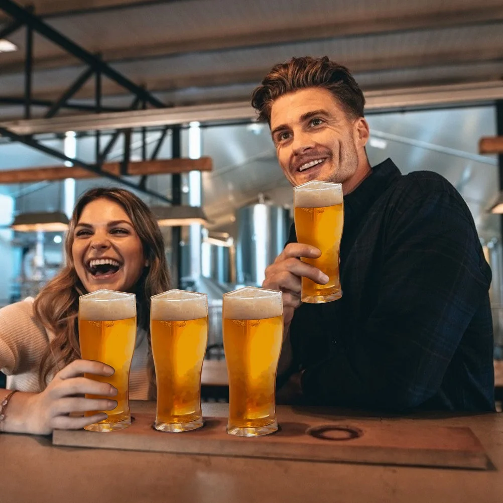 クリエイティブで楽しいビールジョッキ,4 in 1,アクリル,4個,パーティー,休暇,誕生日,飲み物用