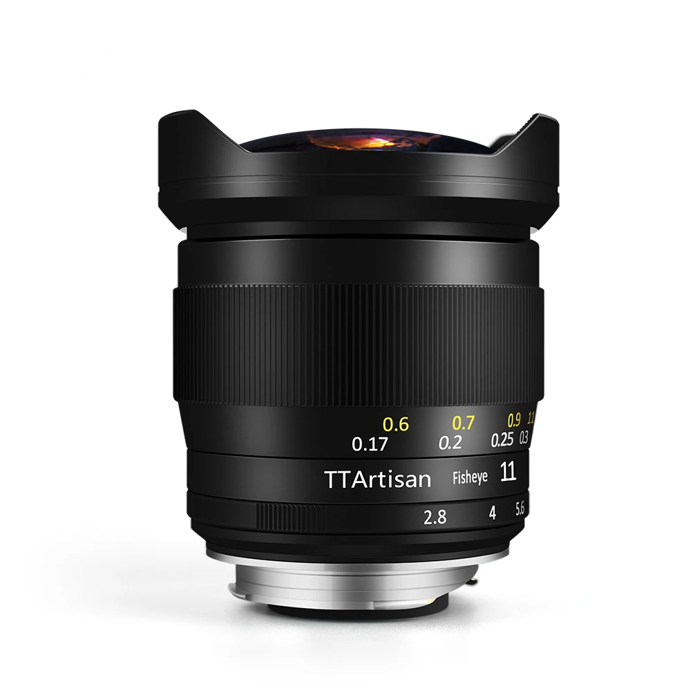 TTArtisan 11mm F2.8 Full Frame Fisheye Lens for Sony E Leica M Nikon Z mount Camera A7R3 A7S A6300 Z6 Z7