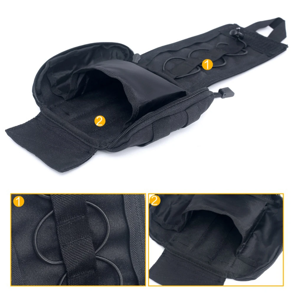 Molle Tactical Kit di pronto soccorso Utility borsa per attrezzature mediche marsupio borsa in Nylon di sopravvivenza borsa medica da caccia di