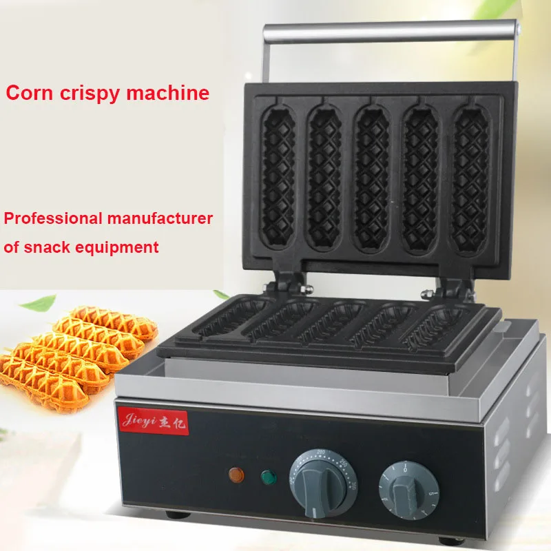 Commercial Electric 5-Stick Hot dog stick machine Milk stick machine Waffle stick maker Crispy machine