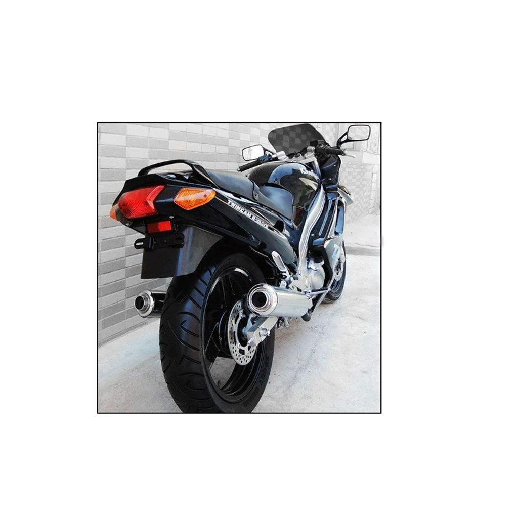 1 para motocykl przedni kierunkowskaz osłona obiektywu dla Kawasaki ZZR250 ZX10 (87X20X47mm)