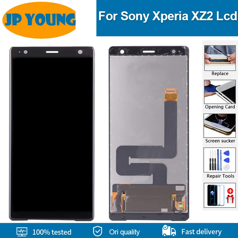 

5.7'' Original LCD For Sony Xperia XZ2 XZ2H 8266 H8216 H8296 H8276 702SO Touch Screen Digitizer Panel Assembly Replacement Parts