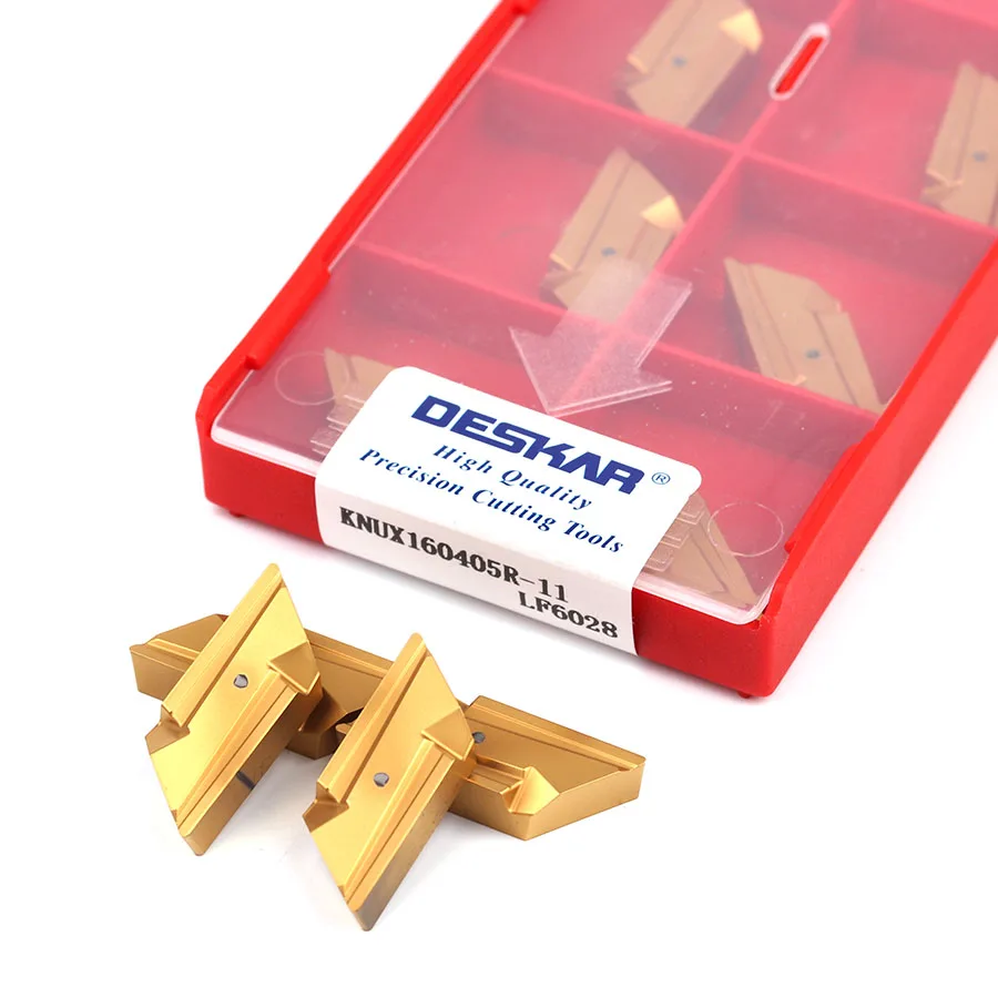 KNUX160405R-11 LF6018 Voor Rvs KNUX160405R-11 LF6028Machining Stalen Deel Cnc Draaibank Frezen Blade Carbide Frees