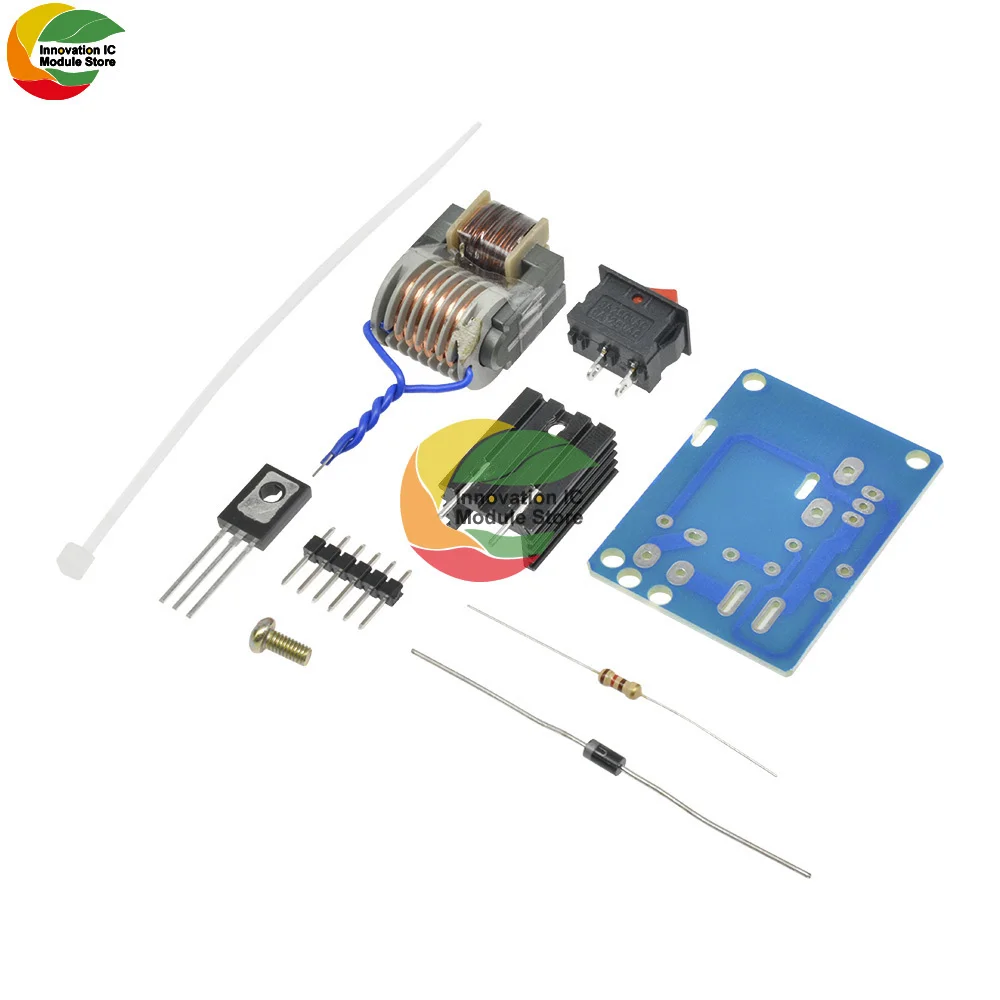 Modulo bobina di accensione generatore Inverter 15KV Kit fai da te DC generatore di accensione ad arco ad alta tensione modulo Boost Inverter