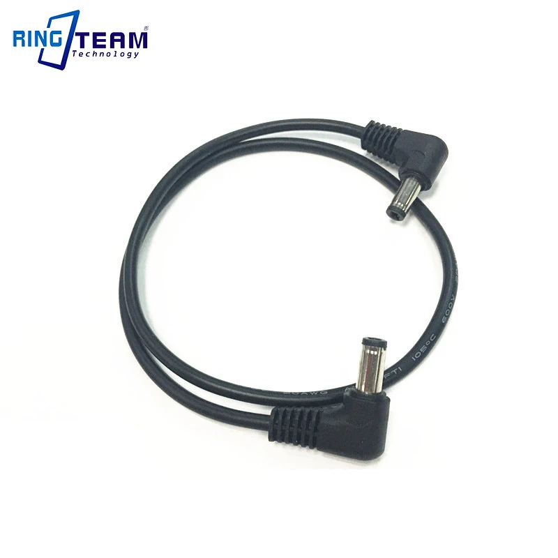 12V Monitoring DC Power Cord 5.5 x 2.5mm To 5.5 x 2.5mm 5525 DC Male To Male Line Male To Male 5A 5.5*2.5mm