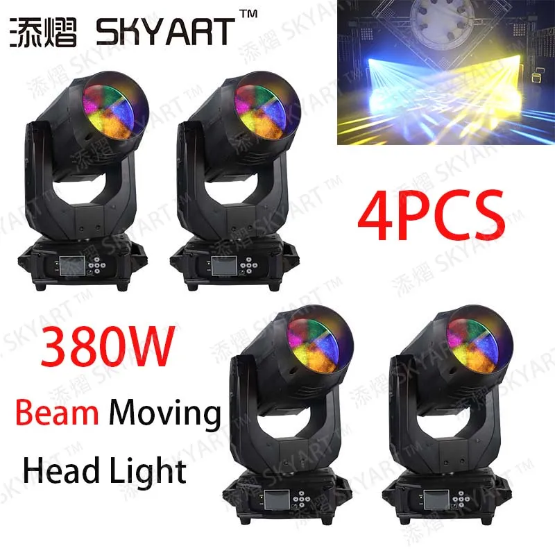 4 unit 380w beam moving head light