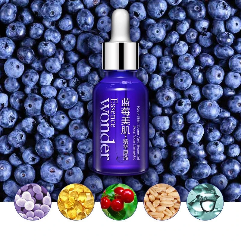 BIOAQUA Blueberry Face Lifting Serum Anti Aging Wonder Essence Skin Care Anti Wrinkle Serum Of Youth Organic Cosmetic Charm