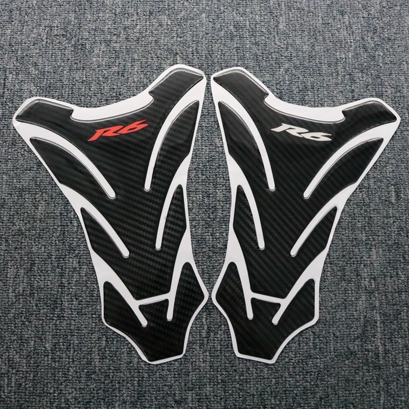 3D Sticker Decal Emblem Protection Tank Pad Cas Cap Fit for YAMAHA YZFR6 R6 YZF