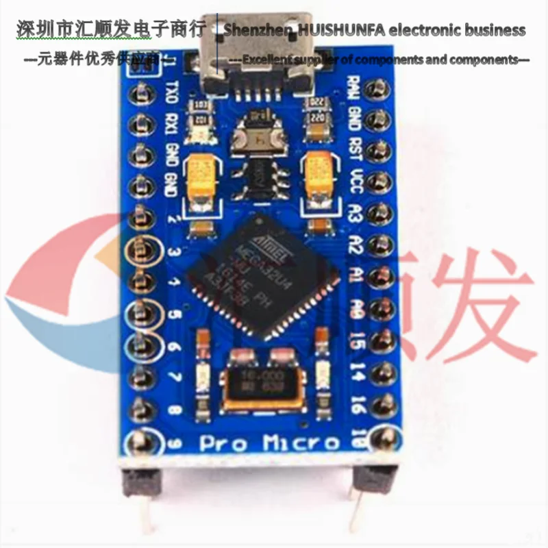 برو مايكرو وحدة يستخدم Atmega32U4 5 فولت 16 ميجا هرتز مع برنامج تحديث USB الخاصة بها