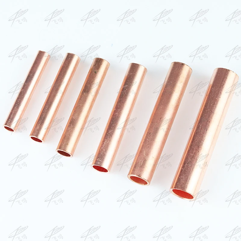 GT-10 16 25 35 50 70mm2 Được Dây Điện Đồng Kết Nối Nhà Ga Cáp Ban Đầu Dây Cáp Bằng Đồng Nguyên Chất Ống Nối