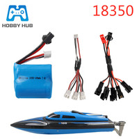 Original 7.4V 600mAh 18350 Li-ion Battery for Skytech H100 H102 JJRC S1 S2 S3 S4 S5 High Speed RC Racing Boat Battery