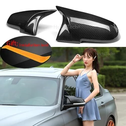 1 Pair Rearview Mirror Cover Cap Mirror Housing Cover Rearview Cap For BMW 220i 328i 420i F20 F21 F22 F30 F32 F33 F36 X1 E84