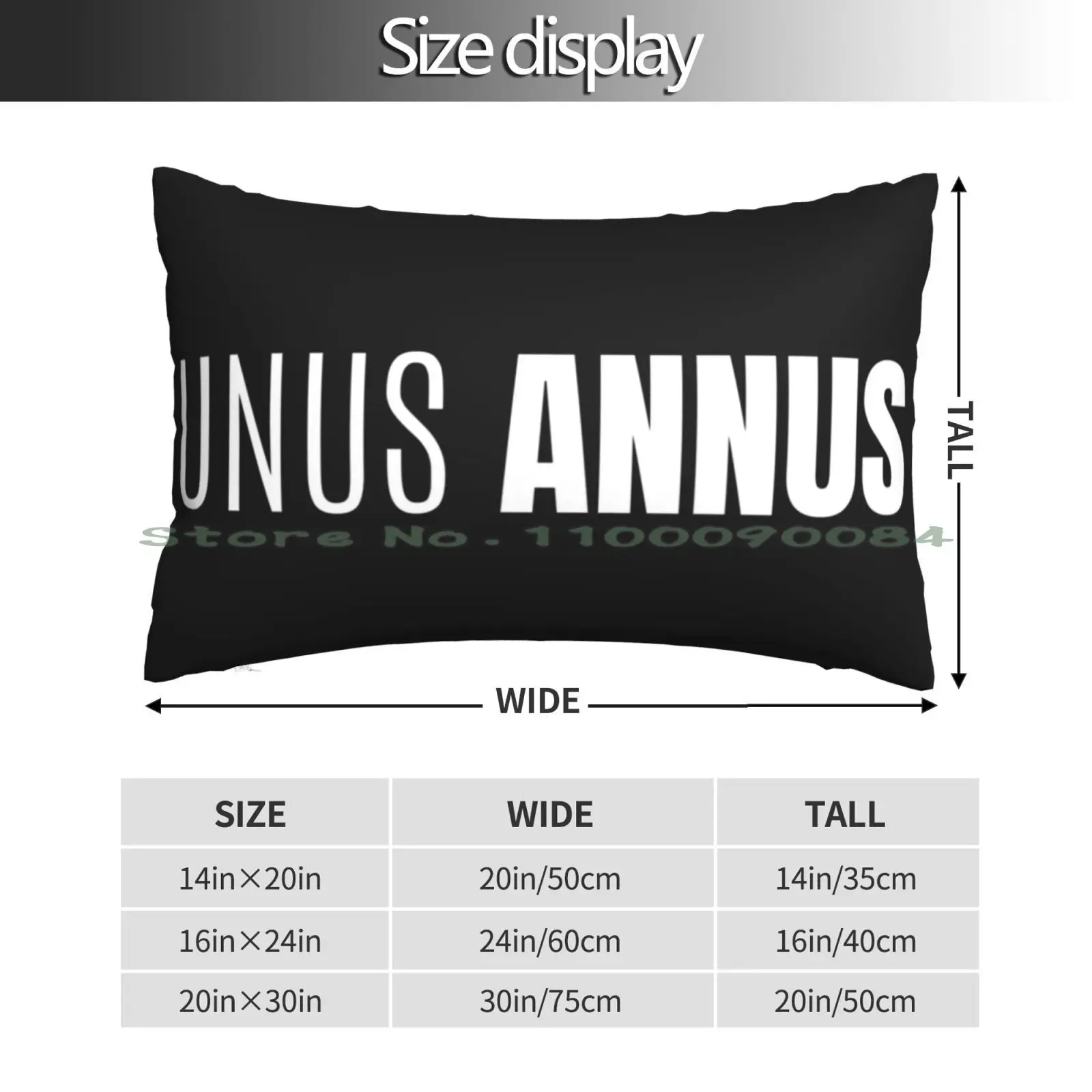 White Unus Annus Pillow Case 20x30 50*75 Sofa Bedroom Unus Annus Markiplier Crankgameplays Mark Fischbach Mark Edward Fischbach