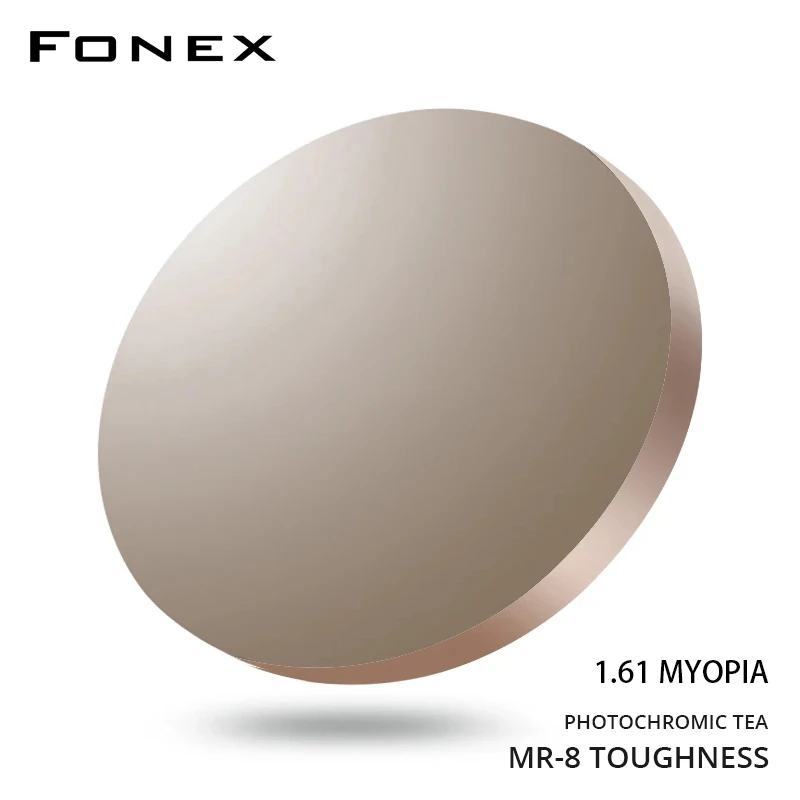 1.61MR-8 Photochromic High Quality Toughness Thinner Super-Tough Aspheric Optical Lenses Customized ( for Punch/Trough/Trim)