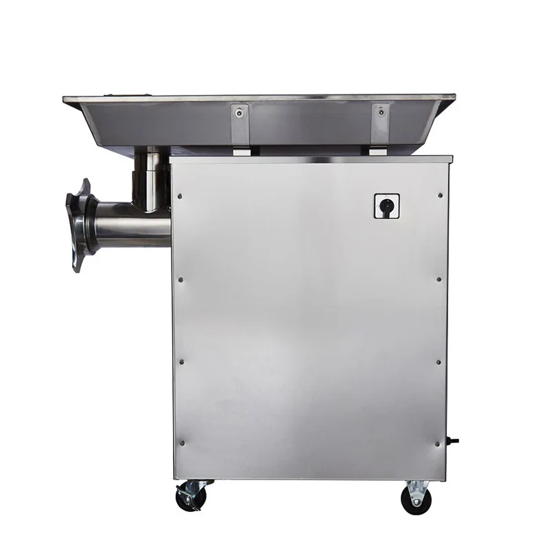 32 42 52 Moedor de carne congelada elétrico comercial grande multifuncional vertical de alta potência em aço inoxidável