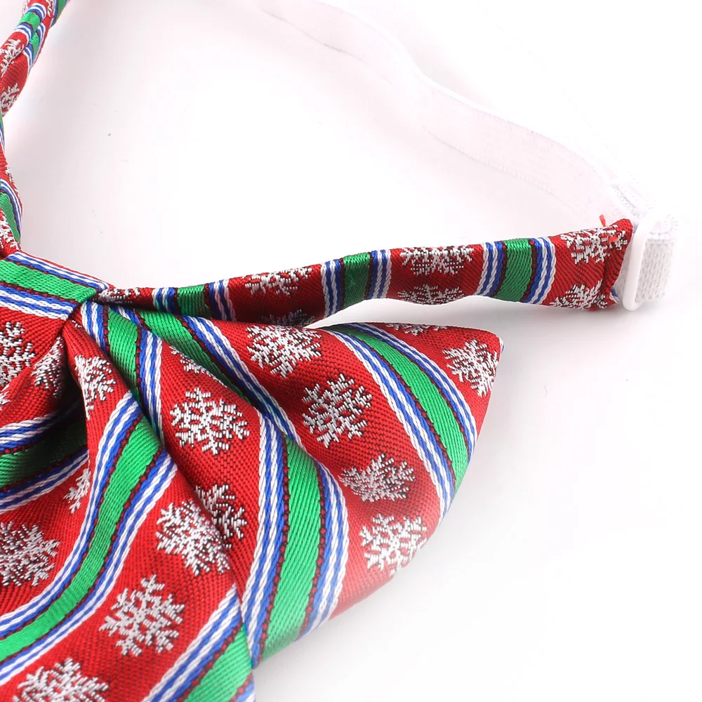 Christmas Ties Casual Skinny Necktie For Boys Girls Neck Tie Snowflake Necktie For Children Shirt Neck Wear For Men Women