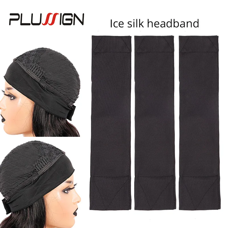 Plussign peruka Grip Band peruka zespoły bez poślizgu opaska na głowę do robienia pałąk peruki opaska do włosów regulowana krawędź Saver peruka Grip opaski