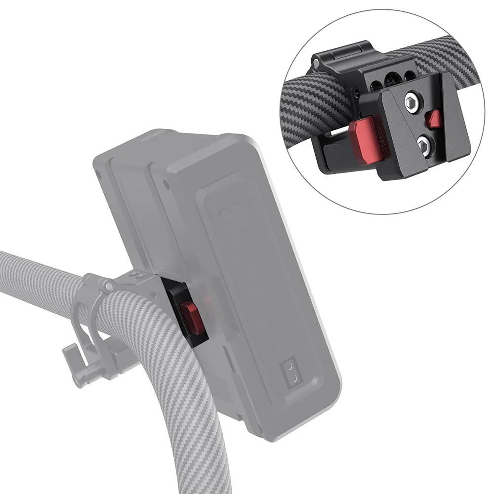 SmallRig Lightweight Mini V-Lock for Battery Pendant Plate Portable Accessories Featuring Two 1/4-20 mounting holes - 2801