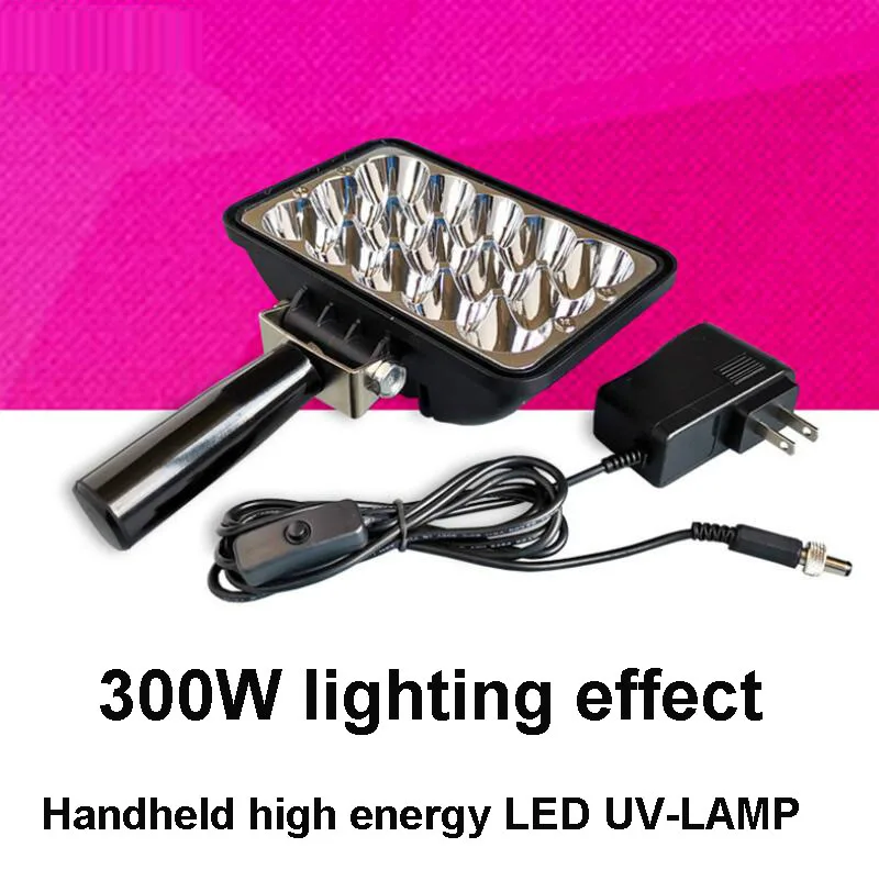 Handheld high energy LED UV-LAMP, UV lamp no shadow glue plate lamp flaw detection lamp green ink lamp