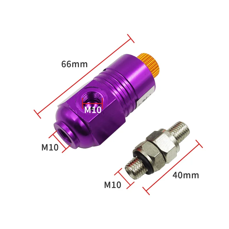 ABS Sistem Pengereman Universal Sepeda Motor Anti-terkunci 10Mm Sistem Bantuan Kaliper Rem Sepeda Motor Trail Bagian ABS Skuter Quad ATV