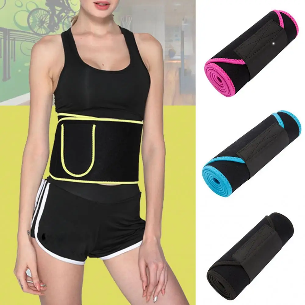 Women Adjustable Waist Tummy Trainer Belt Belly Trimmer Sweat Training Girdle пояс для похудения gaine ventre Waist Support