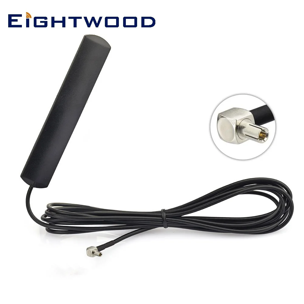 Eightwood 700-2700MHz 4G LTE Adhesive Mount Patch TS9 Male Antenna for Netgear LB1120 LB1121 LB2120 Nighthawk M1 MR1100 770S