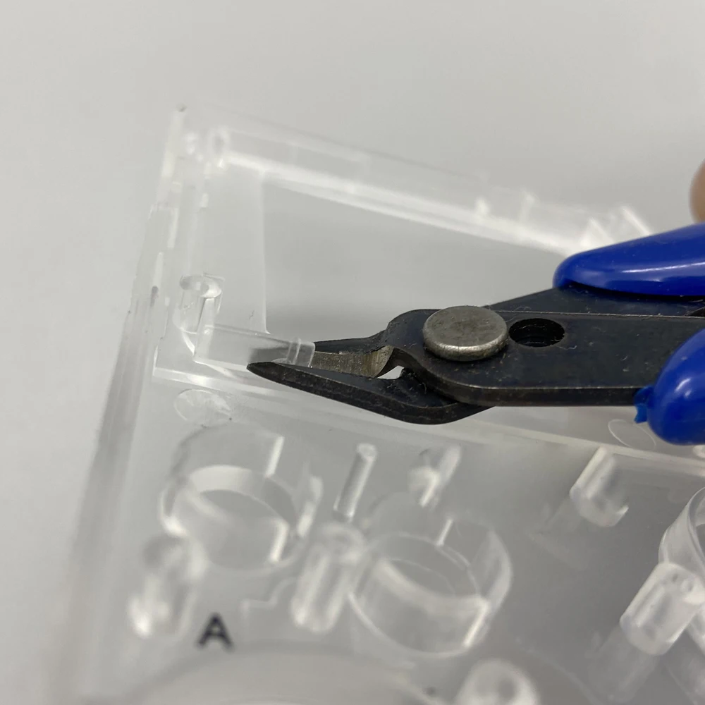 Szczypce szczypce tnące boczne przewód elektroniczny Cutter Outlet Mini nożyczki plastikowy uchwyt narzędzia ręczne