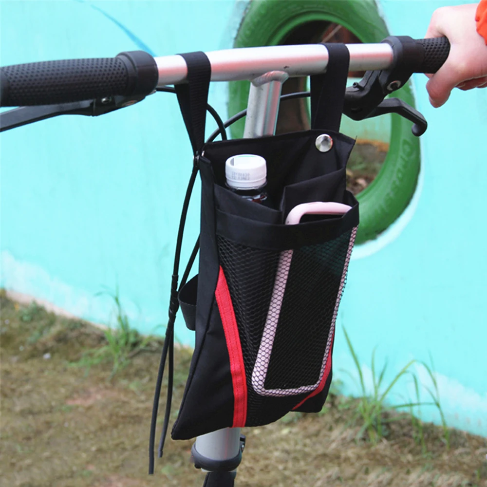 1Pc Waterproof Cycling Front Storage Bicycle Bag Mobile Phone Holder Bike Basket Motorcycle Accessories Electric Vehicle Parts