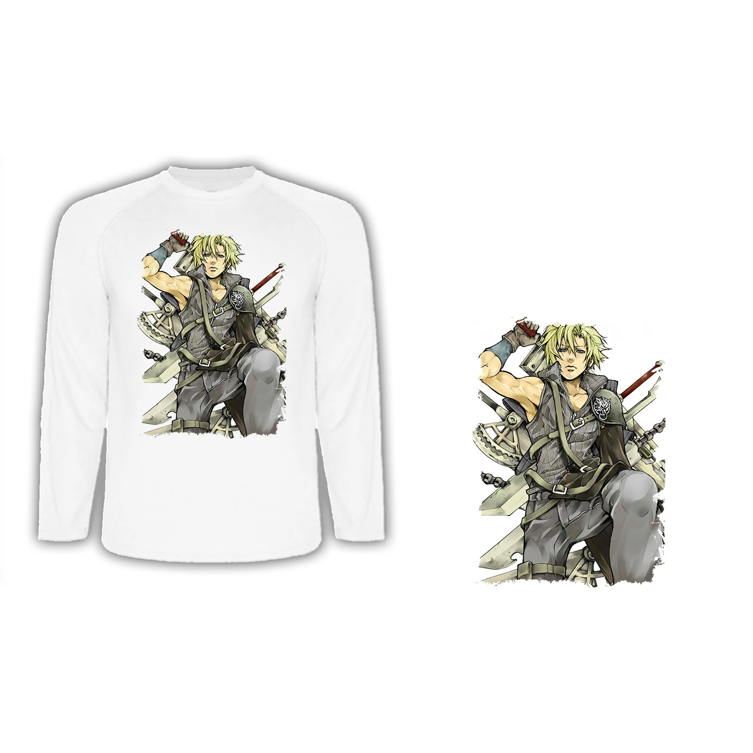 LONG SLEEVE T-SHIRT A3 FANART CHARACTER RPG T-shirt