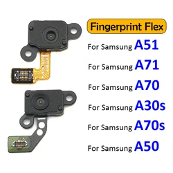 New Home Button Fingerprint Sensor Flex Cable For Samsung A50 A505FN A70 A705F A30s A307F A51 A515F A70s A707F A71 A715F