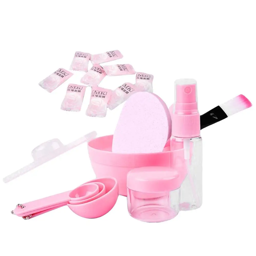 DIY Face Mask Mixing Bowl Brushes Spoon Tools Set Home Facial Eye Body Mask Mud Mixing Lady Mask Mixing l Face Care Applicator