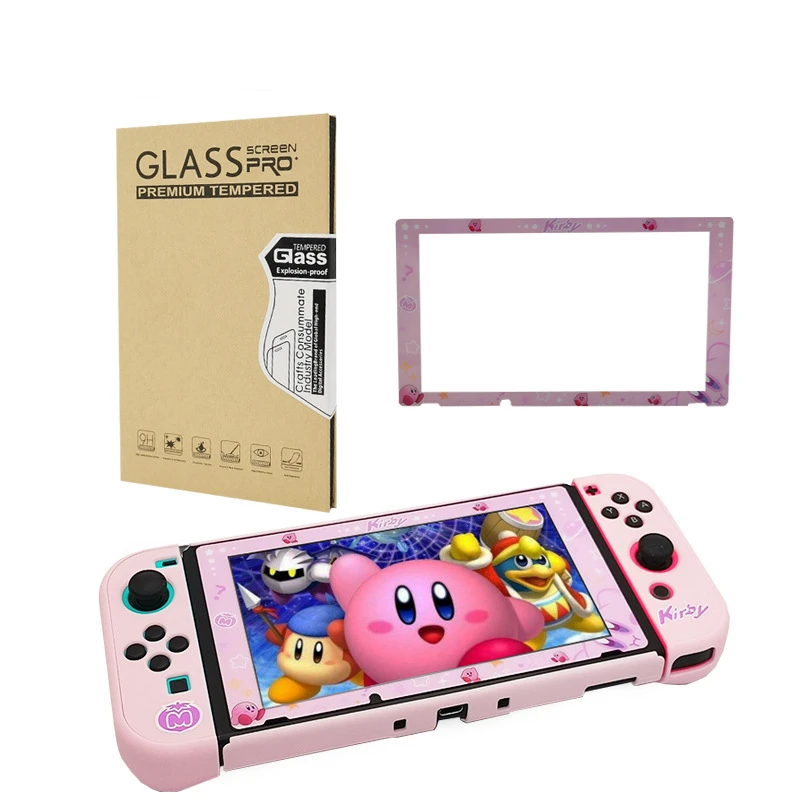 Premium 9H for Animal Crossing for Nintendo Switch Controller Tempered Glass Film Game Console Screen Protector Protective Film