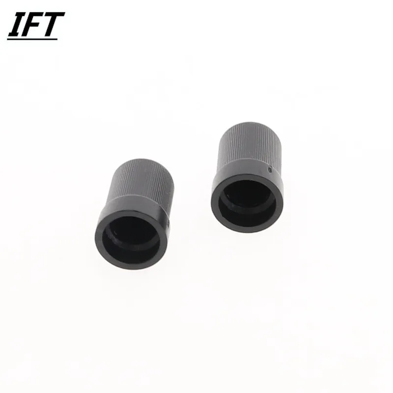 50 Pcs 6mm Knob Cap Round Hole Dia for Rotary Potentiometer 10mm x 14mm