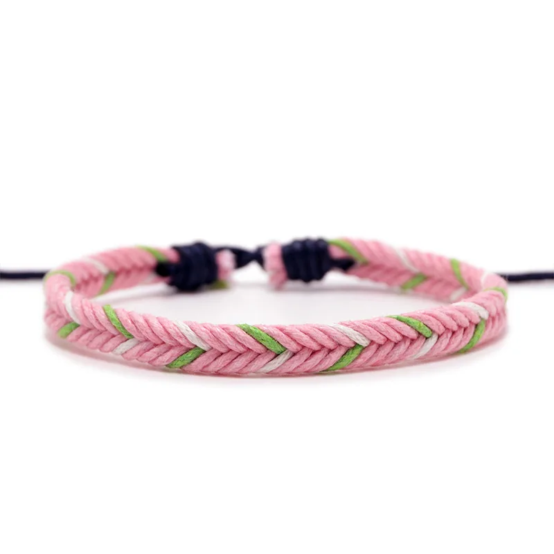 Bohemia Handmade Woven Rope Bracelets Unisex Adjustable 29 styles Charm Friendship Bracelets