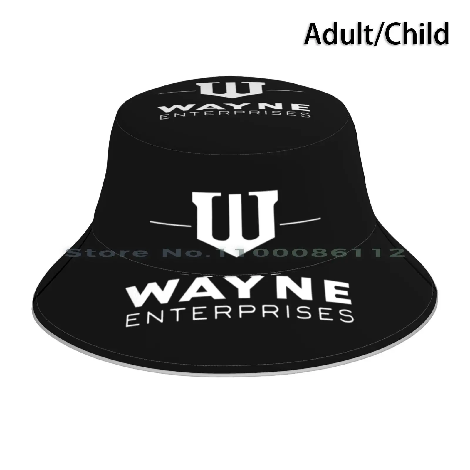 Wayne Enterprise Bucket Hat Sun Cap Enterprises Business Comics Bruce Wayne Superhero Dcuniverse Brand Comic Book Cosplayer