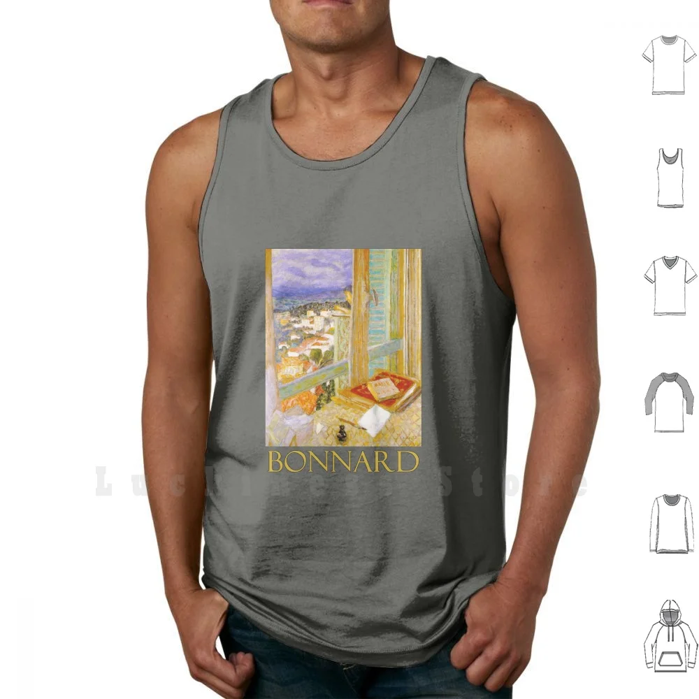 La Fenetre ( The Window ) By Pierre Bonnard Tank Tops Vest Sleeveless Fine Art Modern Art French Famous Artist Painter