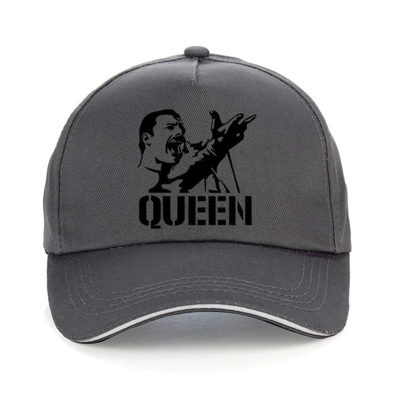 Women Freddie Mercury The Queen Band Baseball Cap Summer Brand Rock Queen Rock Band Fans Rock Roll Hip Hop Hats