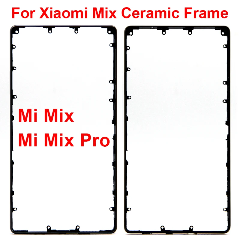 

M&Sen For Xiaomi Mi Mix /Mi Mix Pro 18k Version Ceramic Front Bezel Middle Housing For Xiaomi Mix Ceramic Frame