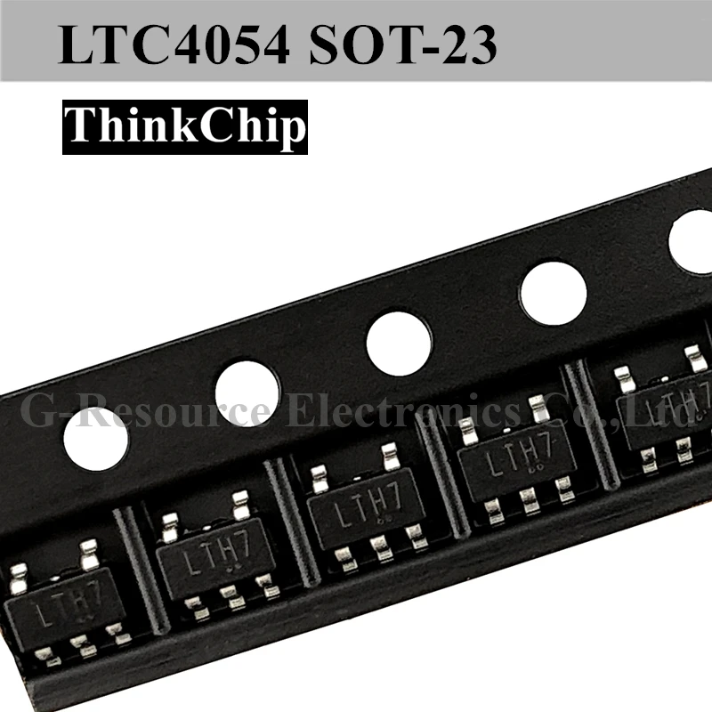 (20 pcs) LTC4054 4054 SOT23-5 For Battery Charger for 1 Cell of Li-Ion Li-Pol battery (Marking LTH7)