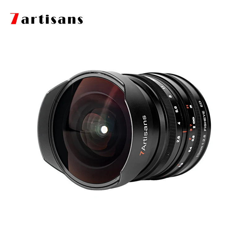 7Artisans 10mm F2.8 fisheye Manual Focus MF Cameras Lens Full Frame for Sony E Mount Nikon Z Canon RF R EOS R Leica L Sigma