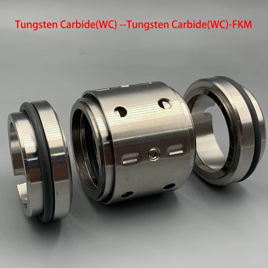 

KA 202A-25 202A-30 202A-35 202A-40 Tungsten Carbide FKM Water Pump Single Coil Spring Double End Bellows Shaft Mechanical Seal