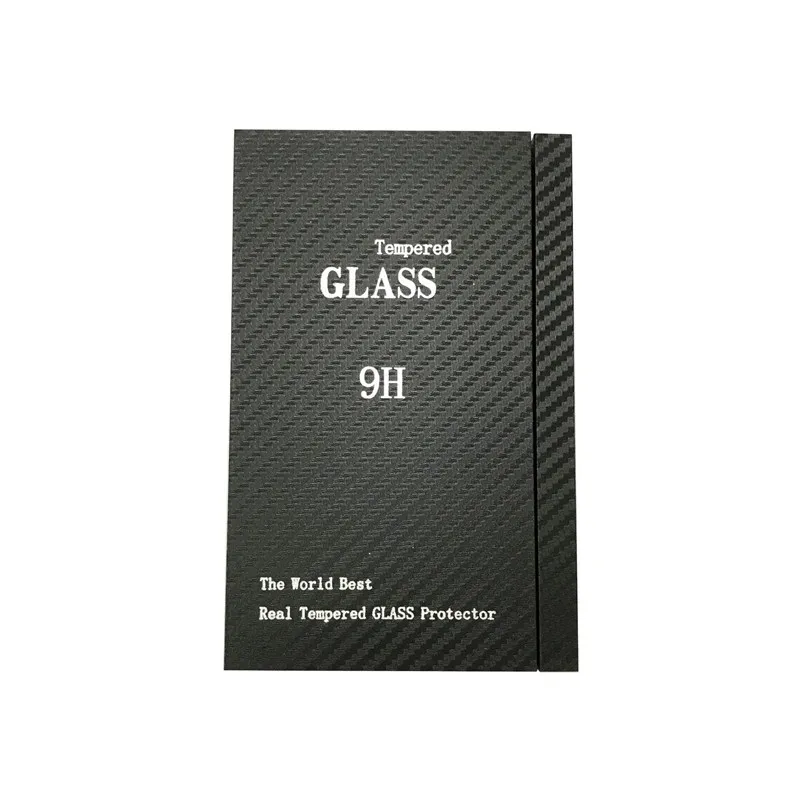 100pcs Wholesale Luxury Universal Customized Packing Box For Tempered Glass Black Wooden Package For Screen Protector