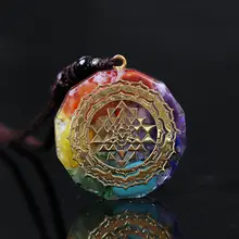 Orgonite Sri Yantra Pendant #4