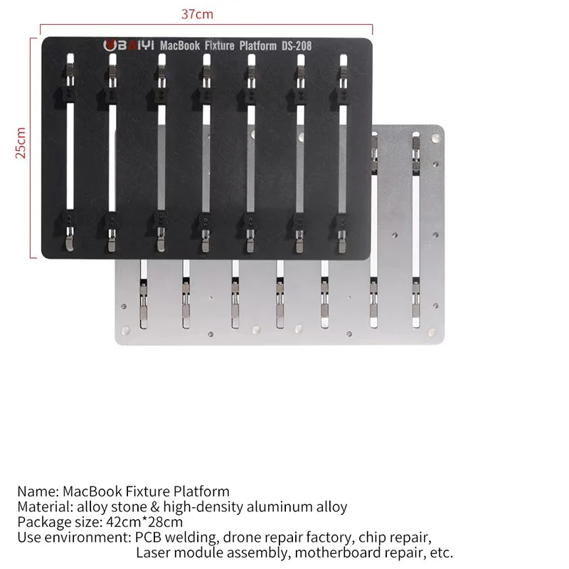 

DS-208 Motherboard Repair Platform for Macbook Android Phone Pad PC 99% Mainboard PCB IC Chip Fixing Fixture